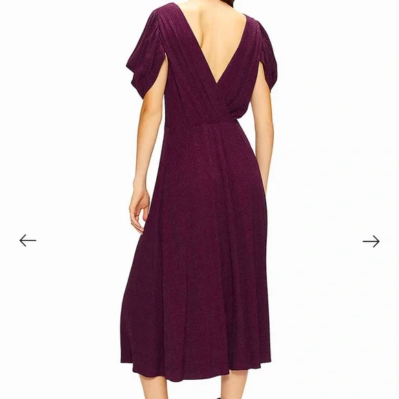 Ted Baker eggplant dress - new with tags - Picture 3 of 4